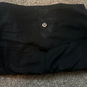 Lululemon Align (TM) Shine Black Leggings 25”